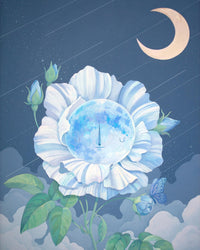 Moonflower Print